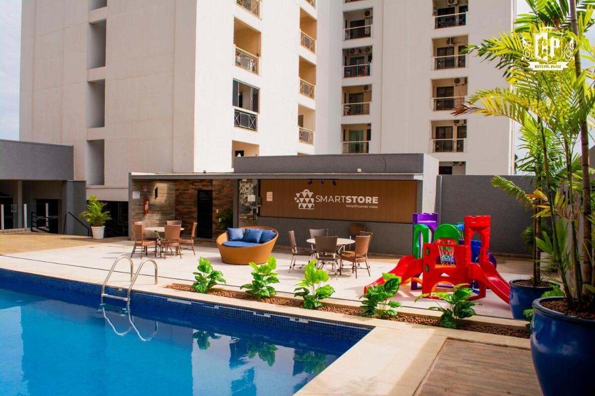 Elegancia & Conforto Flat Mobiliado Goiânia Εξωτερικό φωτογραφία